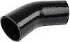 45 Degree Silicone Hose Connector 3.5" I.D. x 4" Long - image 1