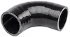 90 Degree Silicone Hose Connector 2.5 I.D. x 4" Long - image 1
