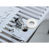 Automatic Transmission Pan for GM TH350, Stock Capacity [Chrome Plated Steel] - image 4