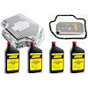GM TH400 Automatic Transmission Pan Kit [Chrome Plated Steel] - image 1