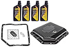 TH350 Steel Transmission Pan, Filter & Fluid Kit