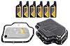 TH400 Steel Transmission Pan, Filter & Fluid Kit