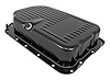 Automatic Transmission Pan for GM 4L80, 4L80E, 4L85E, 4 in. Deep w/Extra Capacity [Black Powder Coated Steel]