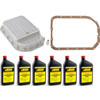Cast Aluminum Transmission Pan Kit for GM 4L80 and 4L80E Automatic Transmissions - image 1