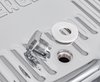 Automatic Transmission Pan for GM Powerglide, Stock Capacity [Chrome Plated Steel] - image 3