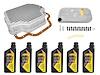 Cast Aluminum Transmission Pan Kit for GM TH400 Automatic Transmission - image 1