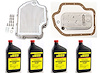 Polished Aluminum Transmission Pan Kit for TH400 - image 1