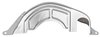 Flexplate Inspection Cover for GM 4L80E Transmission [Chrome] - image 4