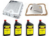 Polished Aluminum Transmission Pan Kit for TH700-R4 and 4L60 - image 1
