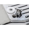 Automatic Transmission Pan for Ford AOD, Stock Capacity [Chrome Plated Steel] - image 4