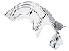 Flexplate Inspection Cover for Chevy TH700-R4 Automatic Transmissions [Chrome] - image 1