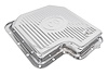 Automatic Transmission Pan for Ford C6, Stock Capacity [Chrome Plated Steel] - image 1