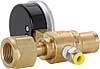 CO2 Pressure Regulator Single 2" Gauge - image 2