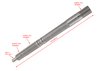 Automatic Transmission Input Shaft for GM Powerglide - image 4