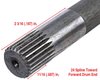 Heavy-Duty Input Shaft for Ford C4 Automatic Transmission [Rated to 750 HP] - image 3