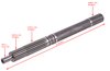 Automatic Transmission Input Shaft for GM Powerglide - image 4