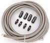 Automatic Transmission Cooler Line Kit TH400 w/ 1/4" NPT Theads on Case - image 2