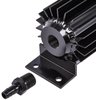 Single Pass Automatic Transmission Cooler - 18 Ounce [Black Aluminum] - image 4