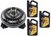 Torque Converter & Transmission Fluid Kit for Ford C6 [10 in. Dia. & 2200-2800 RPM Stall Speed] - image 1