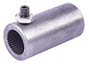 Steering Coupler, 11/16 in.-36 Spline x 3/4 in. Smooth Bore [Natural] - image 1