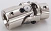 Steering U-Joint 1 in. DD x 3/4 in. DD [Nickel-Plated] - image 2