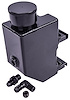Type II Power Steering Pump Reservoir GM [Fabricated Aluminum, Black] - image 1