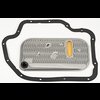 Black Finned Aluminum Transmission Pan Kit for GM TH400 - image 2