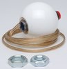 White Shift Knob 12mm x 1.75 - image 2