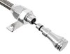 Flexible Braided Transmission Dipstick for GM 4L80E [Polished] - image 2