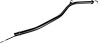 Transmission Dipstick & Tube for GM Powerglide Transmissions [Black] - image 1