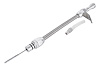Flexible Braided Transmission Dipstick for Ford C6 [Polished] - image 1