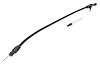 Flexible Braided Transmission Dipstick for Ford C4 [Black] - image 1