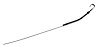 Engine Oil Dipstick for 1955-1979 Chevy Small Block Engines [Black] - image 1