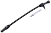 Flexible Braided Transmission Dipstick for TH350/TH400 [Black] - image 1