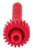 Speedometer Driven Gear for GM TH180/C, TH200/C, TH250/C TH350/C Transmissions [21-Teeth, Red] - image 3