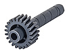 Speedometer Driven Gear for GM TH180/C, TH200/C, TH250/C TH350/C Transmissions [22-Teeth, Gray] - image 1