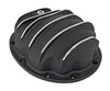 Cast Aluminum Differential Cover for Dana 35 10-Bolt [Black] - image 3