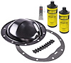 Black EDP-Coated Steel Differential Cover & Gear Oil Kit [GM 8.2 in. 10-Bolt] - image 1