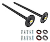 Rear Axle Kit Ford 8.8 in. for 1979-1993 Ford Mustang [31 Spline, 5-Lug] - image 1