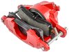 Large GM Front Disc Brake Caliper with D52 Pads, Right/Passenger Side, Red Powder Coat [NEW] - image 4