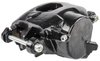 Large GM Front Disc Brake Caliper with D52 Pads, Right/Passenger Side, Black Powder Coat [NEW] - image 2