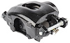 Large GM Front Disc Brake Caliper with D52 Pads, Left/Driver Side, Black Powder Coat [NEW] - image 1