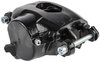 Large GM Front Disc Brake Caliper with D52 Pads, Left/Driver Side, Black Powder Coat [NEW] - image 2