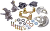 Front Disc Brake Conversion Hardware Kit Fits Select 1967-1974 Chevrolet & Pontiac Models [with 2 in. Drop Spindles] - image 1