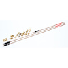 Universal Stage Control Valve Installation Kit NiCopp Line with Black Steel Fittings - image 1