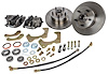 Front Disc Brake Conversion Kit for 1959-1964 Chevrolet Bel Air, Biscayne, Impala [Standard Kit w/Raw Calipers] - image 1