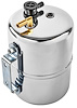 Vacuum Reserve Canister Chrome [5 in. D x 7 in. L] - image 1