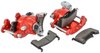 GM 10/12 Bolt Rear Disc Brake Conversion Kit for 1964-1972 GM A-Body w/STD Shock [Premium Kit w/E-Brake, Red Calipers] - image 3