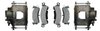 Front Disc Brake Conversion Kit for Select 1946-1977 Jeep CJ's & Jeepster Commando [5 x 5 1/2 Wheel Bolt Pattern] - image 3