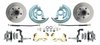 Front Complete Power Disc Brake Conversion Kit for 1967-1969 Chevrolet Camaro [Standard Kit w/Raw Calipers] - image 2